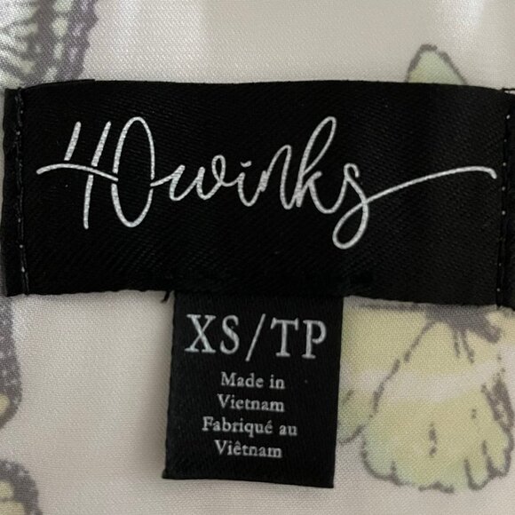 40 winks Butterfly Print w Lace Trimmed Polyester Chemise Multi Color Sz XS NWT - Picture 8 of 11